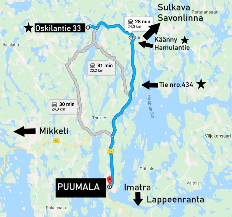 Kultaranta Villa Puumala Exteriör bild